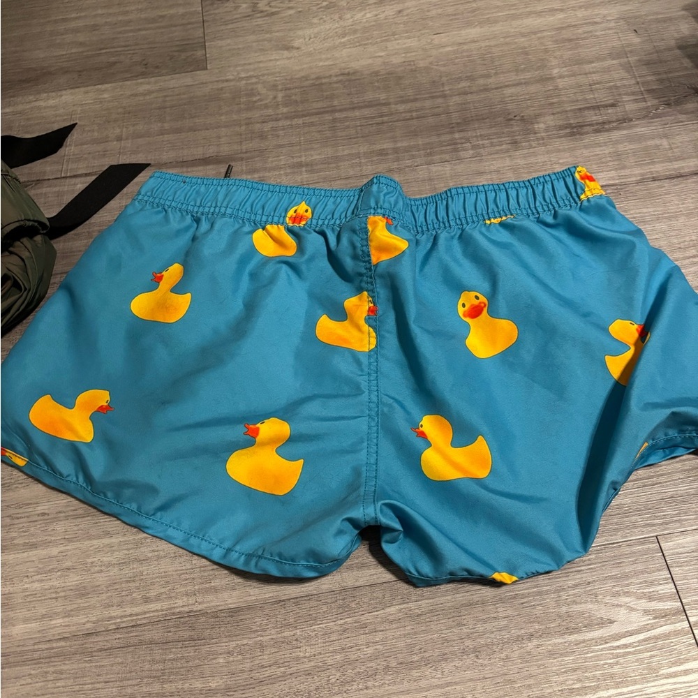 Molokai Kids Blue Duck Print Swim Shorts size xl - Picture 3 of 3